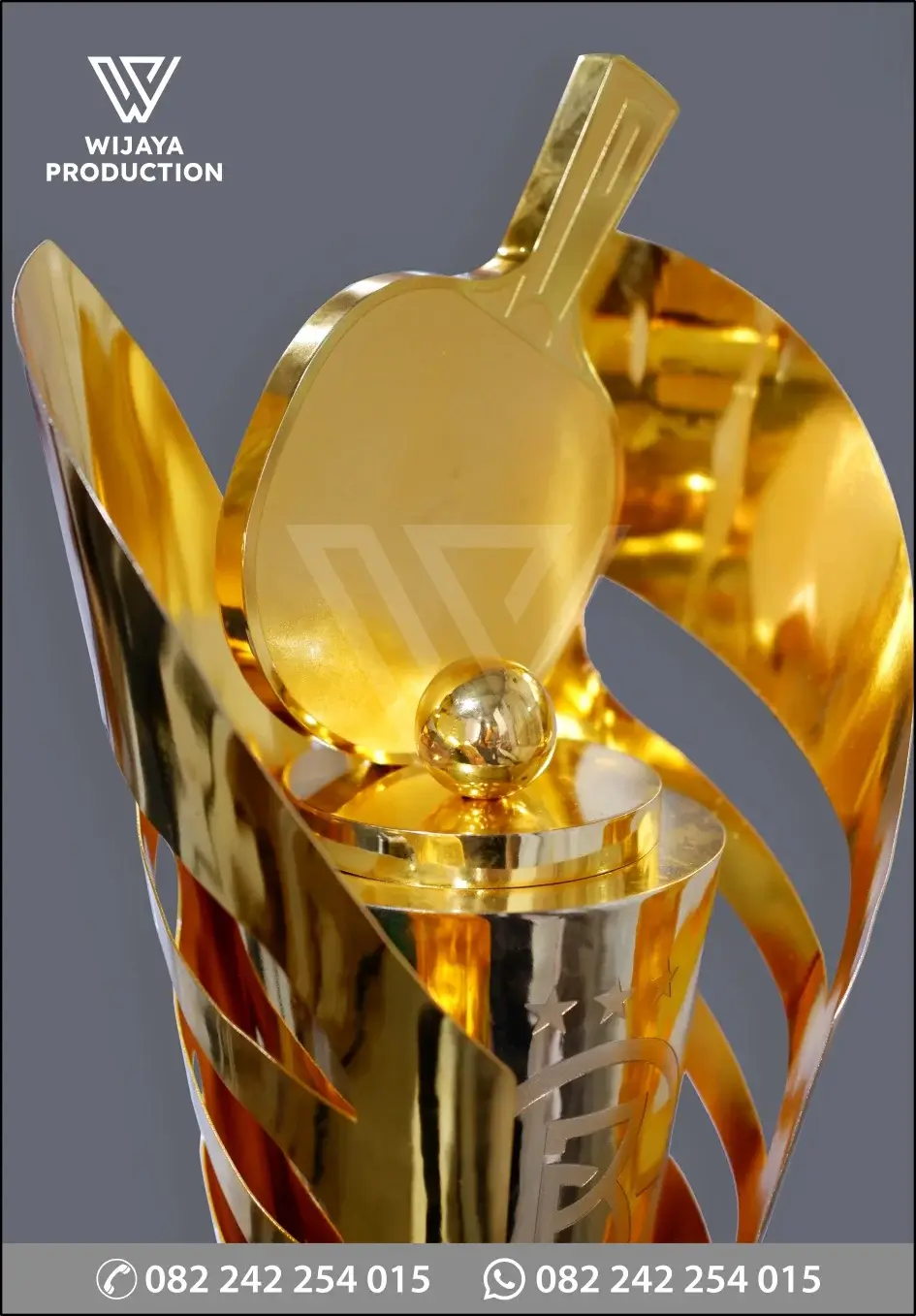 Detail Piala Bergilir Porjar Bali Cabor Tenis Meja