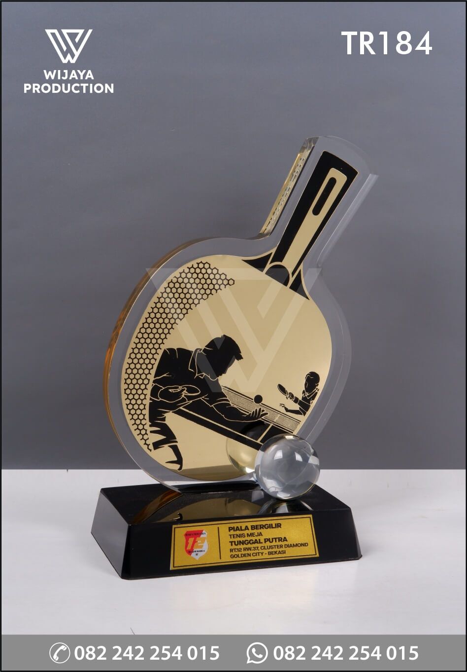 Piala Bergilir Tenis Meja Tunggal Putra Cluster Diamond Bekasi