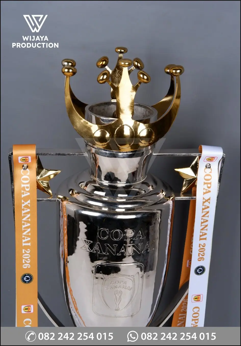 Detail Piala Logam Sepak Bola Copa Xananai 2026