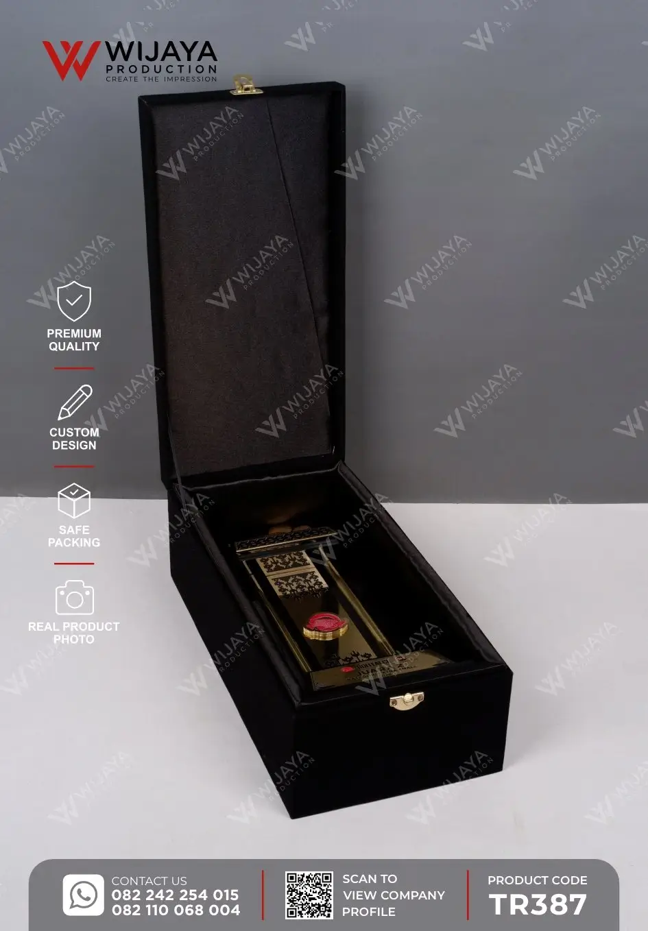 Box Piala Custom RDI Feat Cia Juara Kategori Extra Small