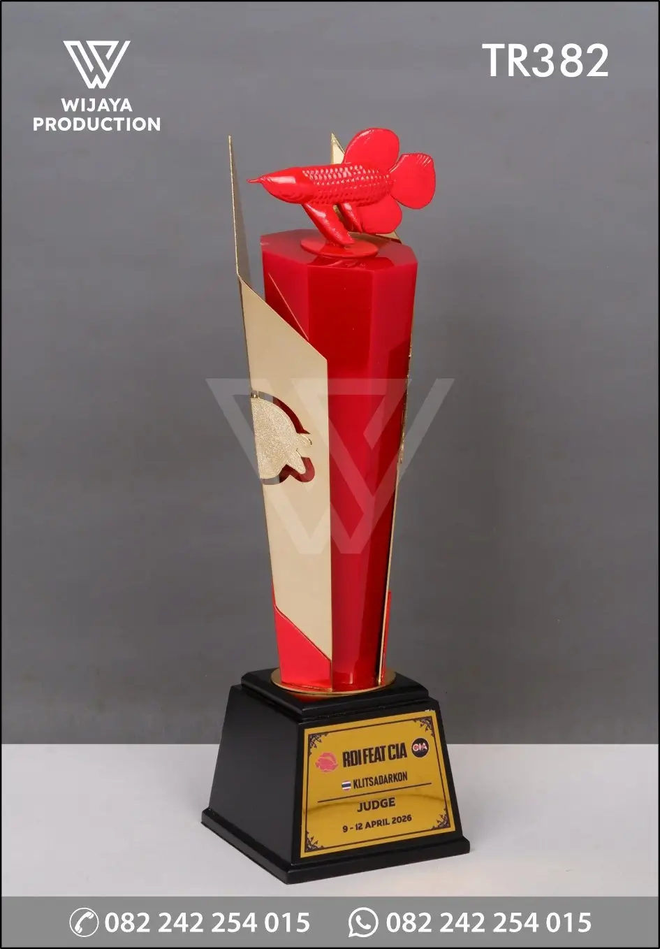 Piala Resin Judge RDI Feat CIA