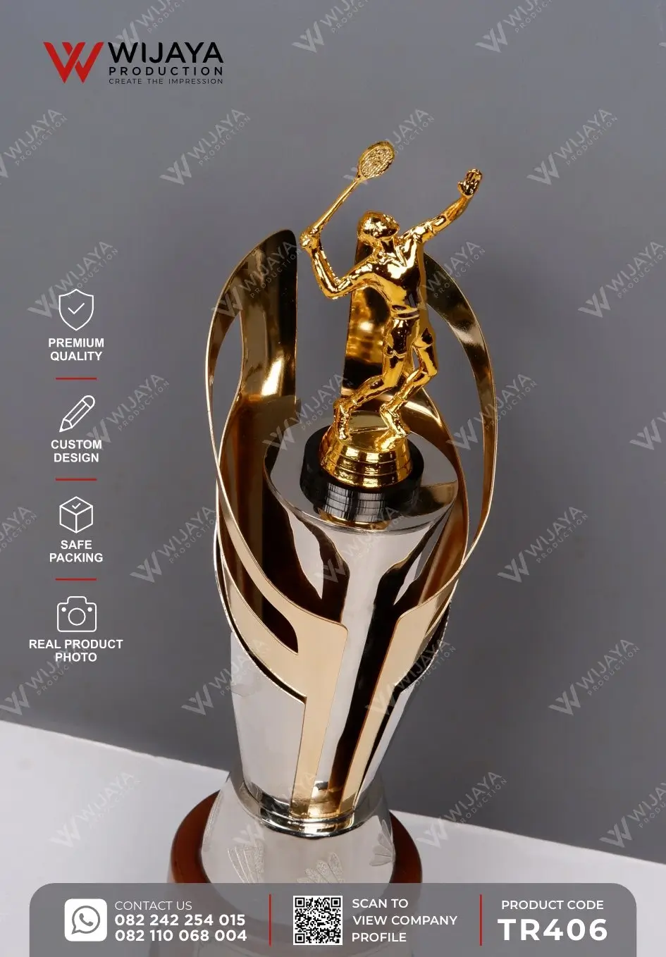 Detail Piala Bergilir Kojo56 Badminton Hall