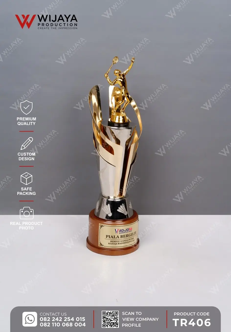 Piala Bergilir Kojo56 Badminton Hall