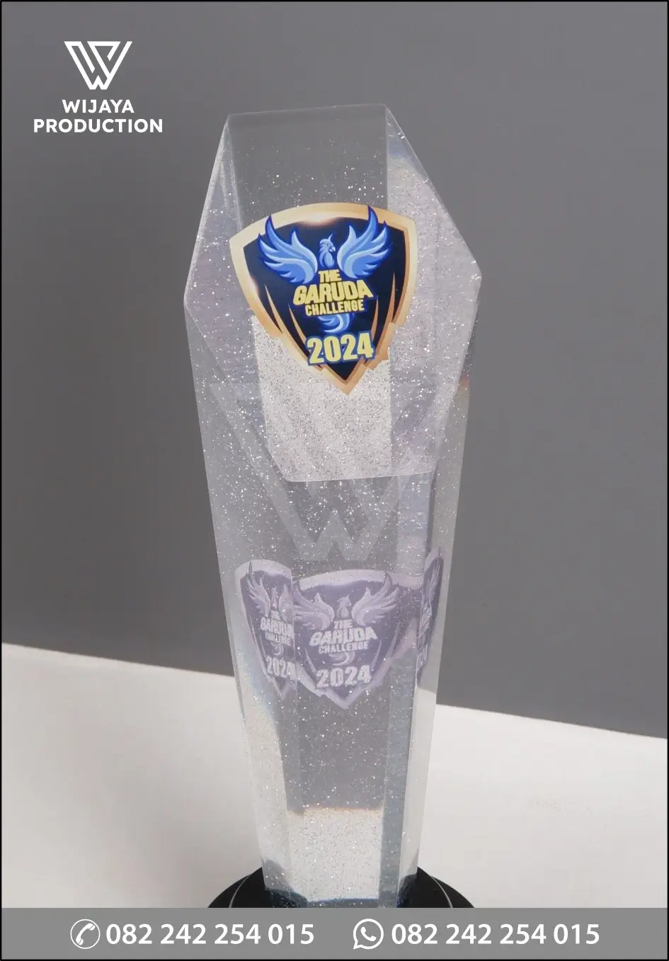 Detail Piala Resin Region Runner Up Garuda Challenge 2024