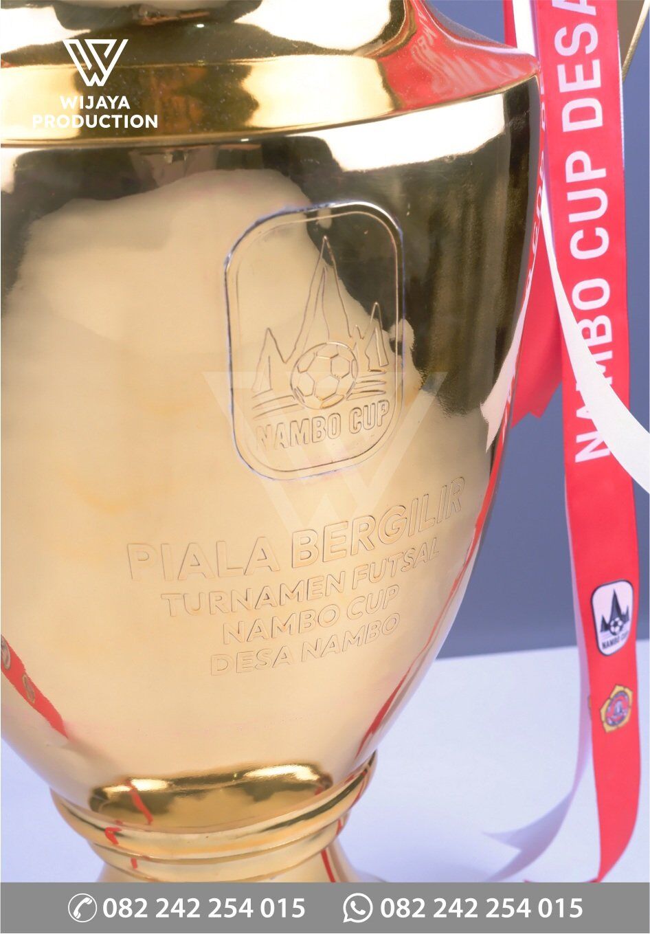 Detail Piala Bergilir Turnamen Futsal Nambo Cup