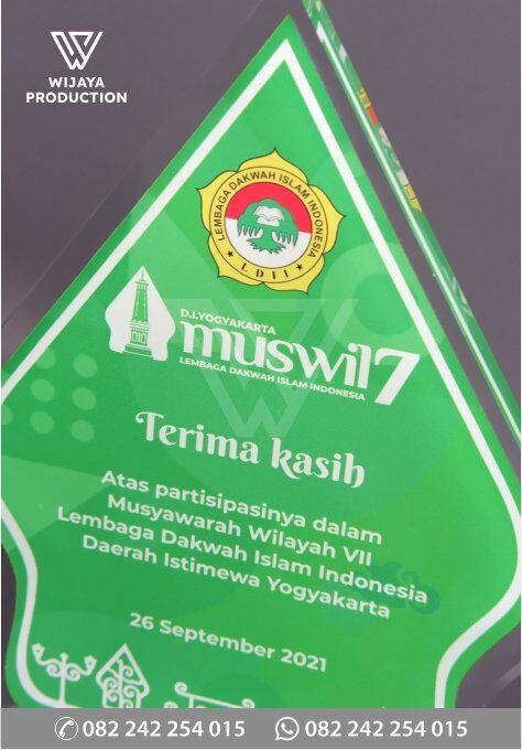Detail Plakat Akrilik Terima Kasih Muswil 7