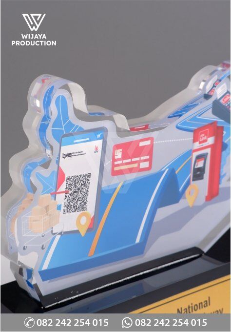 Detail Plakat Akrilik Jalin The Digital National Highway
