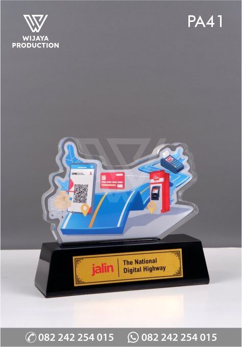 Plakat Akrilik Jalin The Digital National Highway