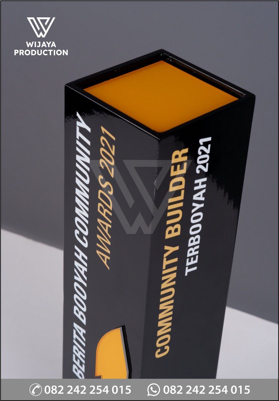 Trophy Akrilik Awards Community Builder Terbooyah 2021 - Gambar 2
