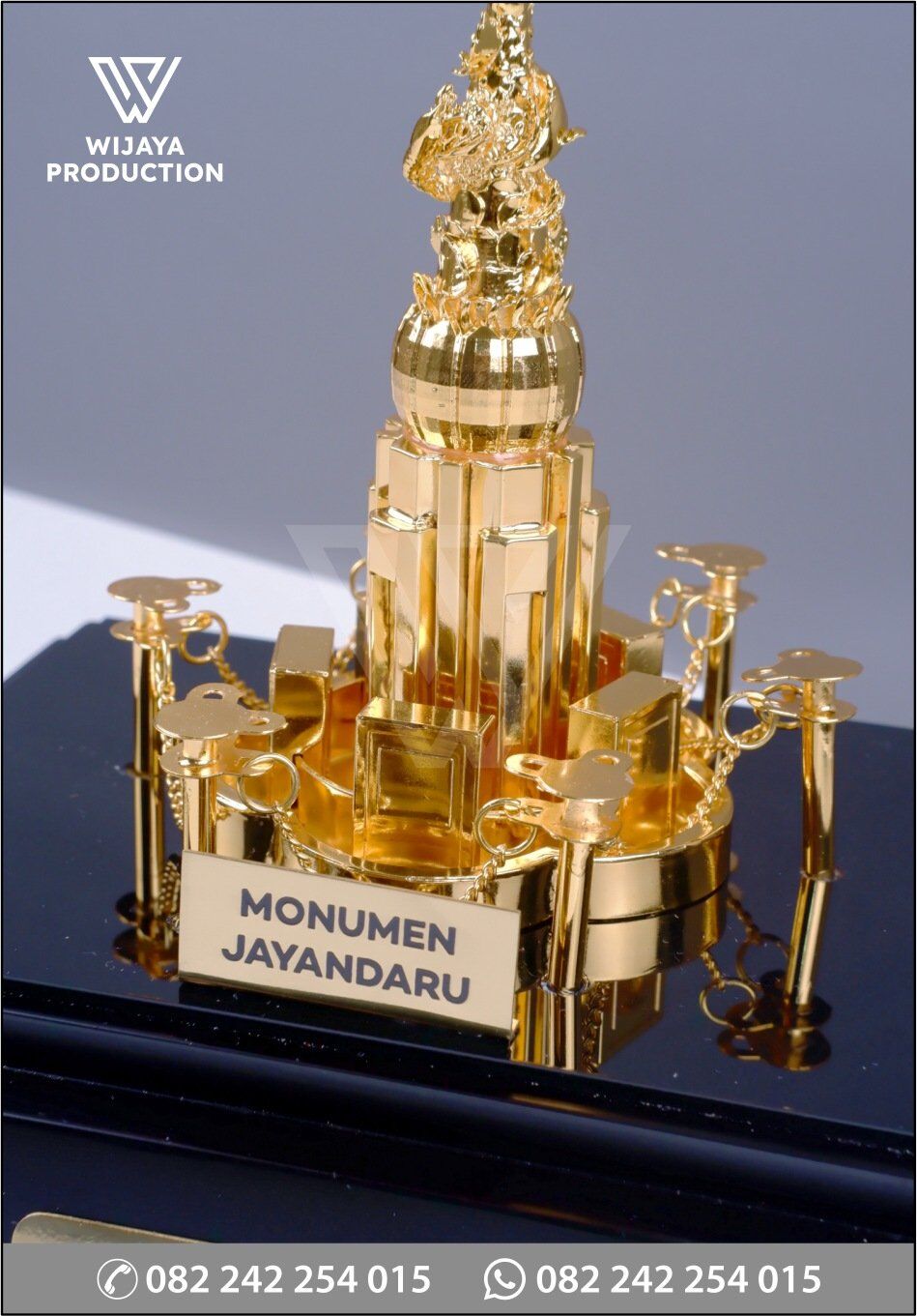 Detail Souvenir Miniatur Monumen Jayandaru