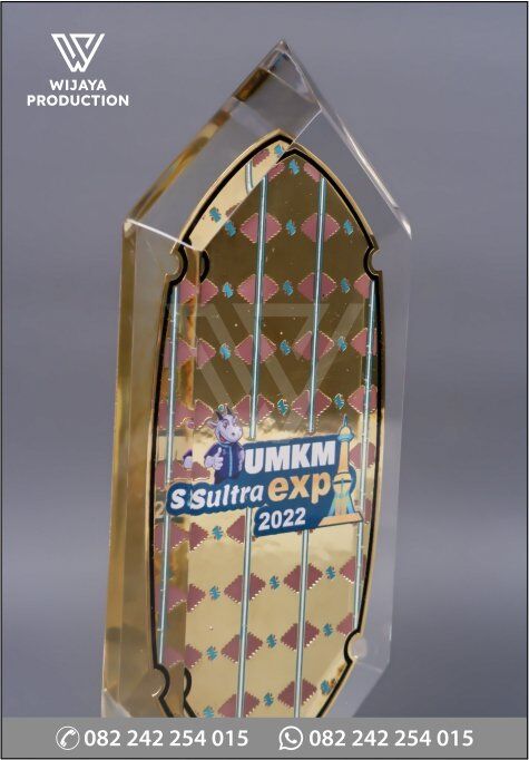 Detail Plakat Akrilik UMKM Sultra Expo