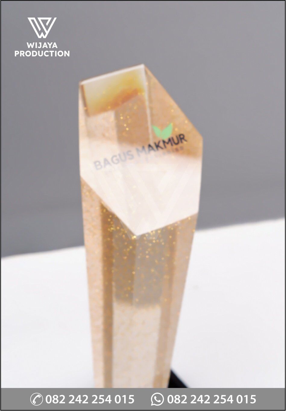 Detail Piala Penghargaan Bagus Makmur