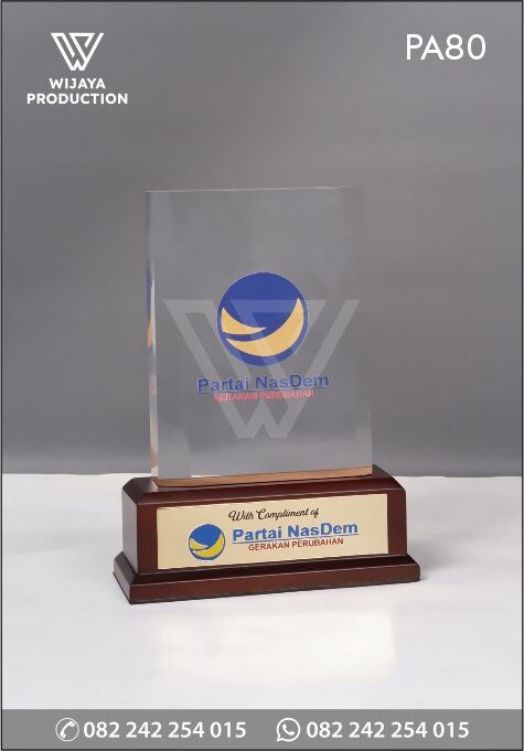 Plakat Akrilik Partai NasDem