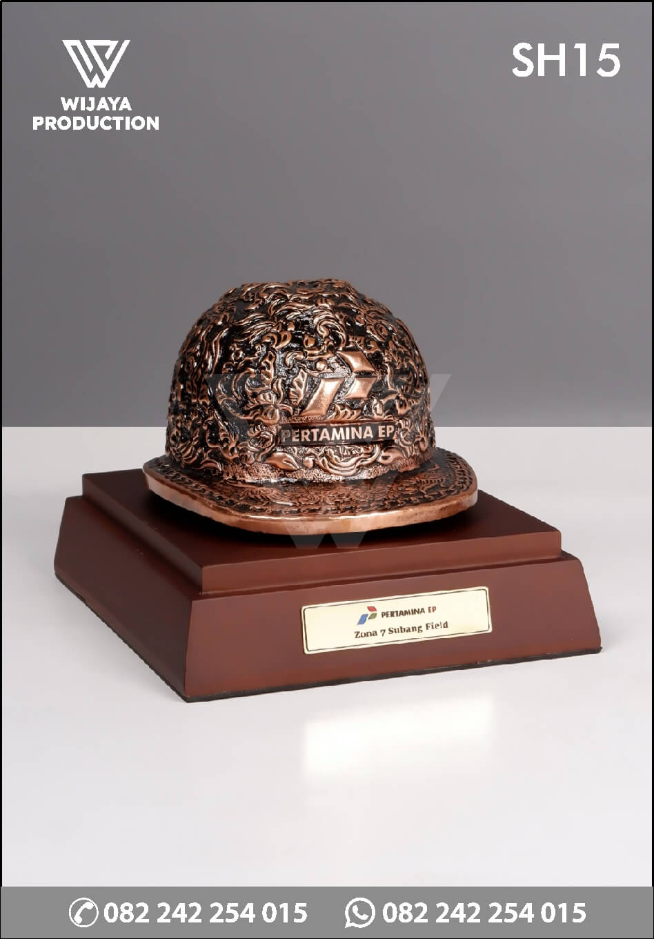 Souvenir Helm Ukir Pertamina EP