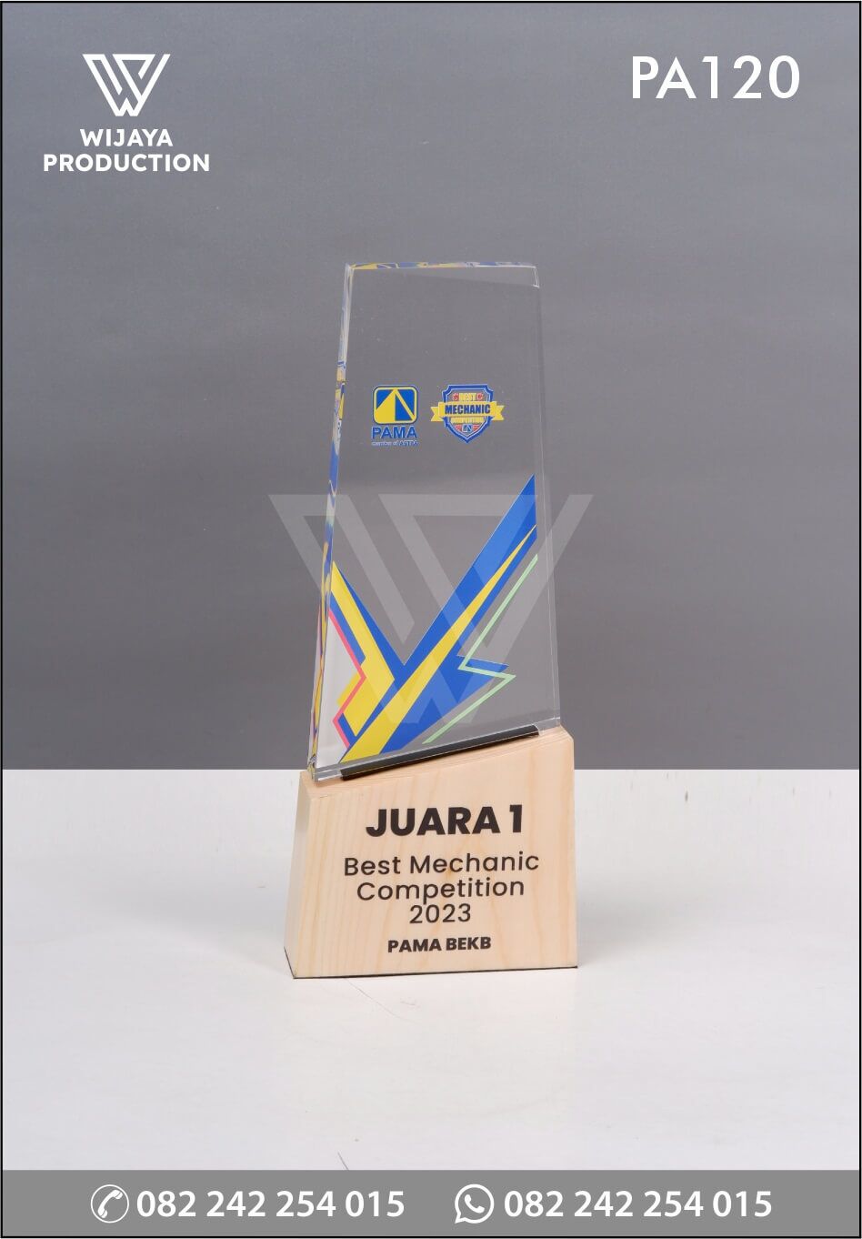 Plakat Akrilik Best Mechanic Competition