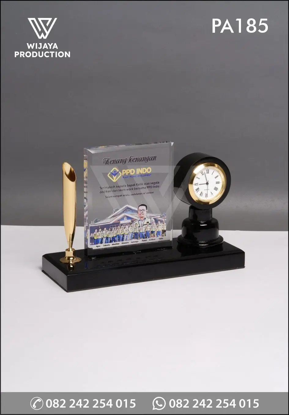 Plakat Akrilik Pen Holder Kenang Kenangan PPD Indo
