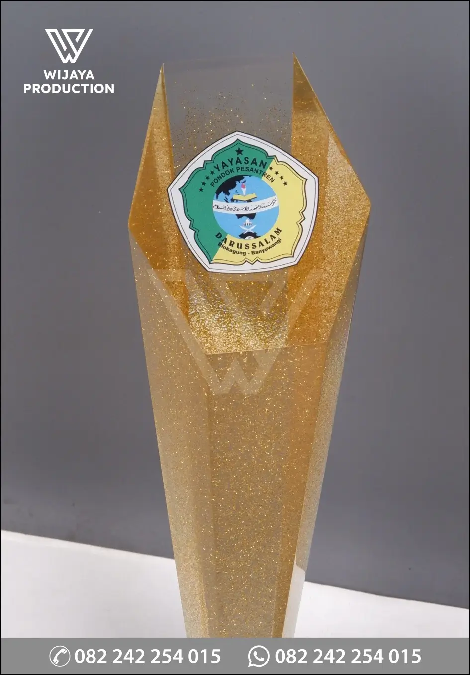 Detail Piala Resin Terbaik 1 Penilaian Tata Kelola Pendidikan