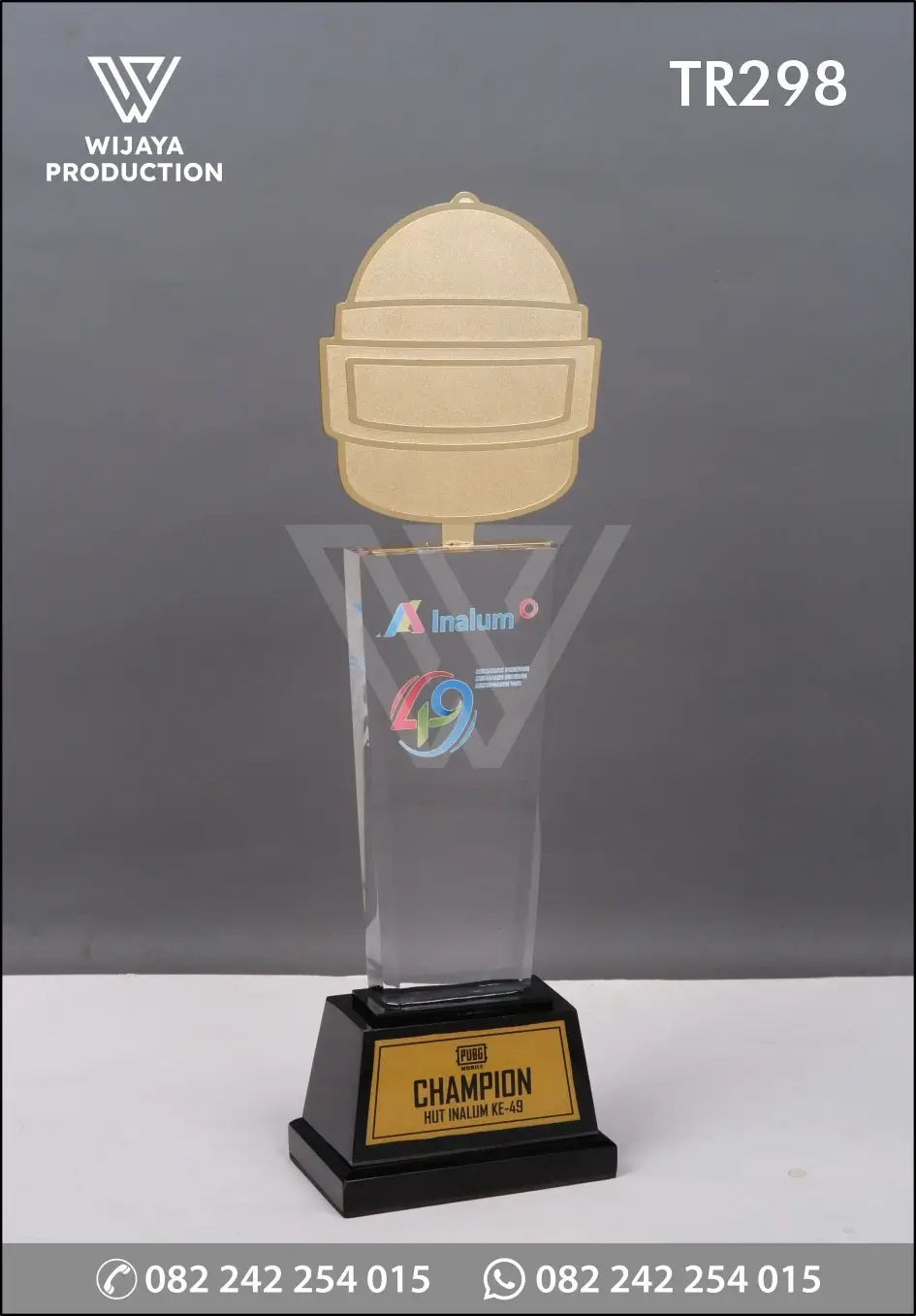 Gambar Piala Champion Pubgm Hut Inalum Ke-49