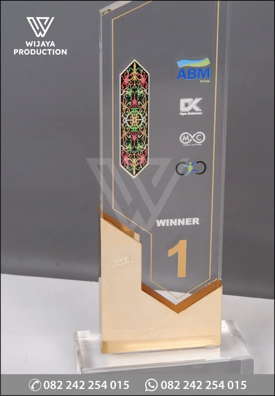 Detail Plakat Akrilik Winner 1 CK BIB 2024