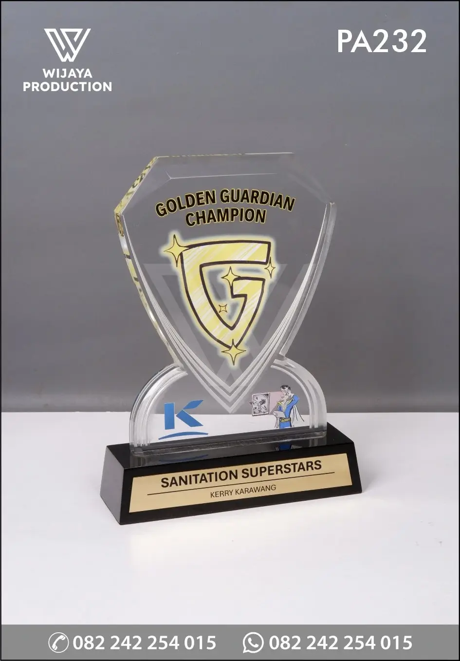 Plakat Akrilik Golden Guardian Champion
