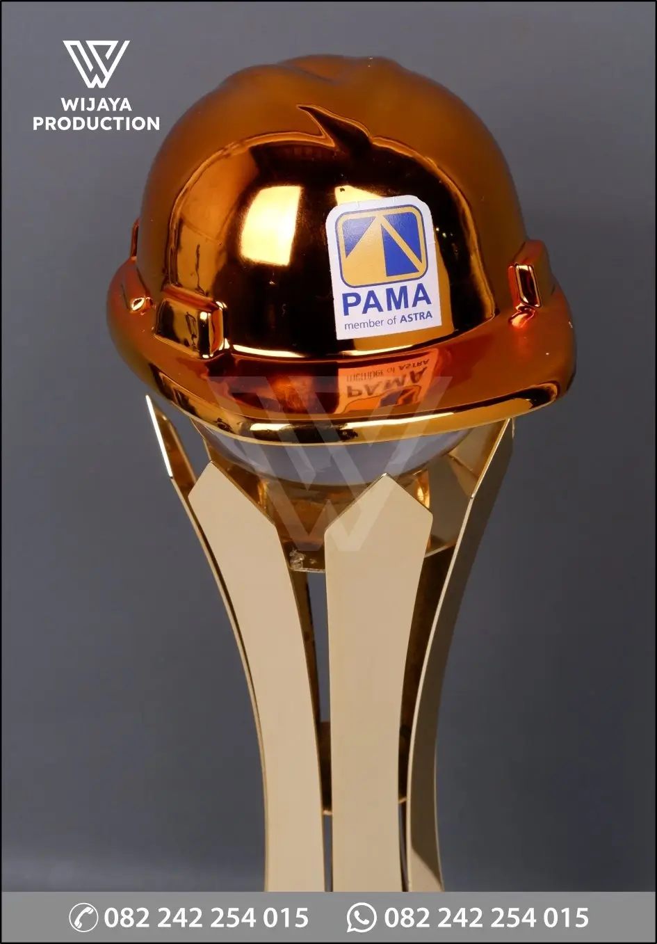 Detail Piala Juara 1 Best Commander Pamapersada Nusantara