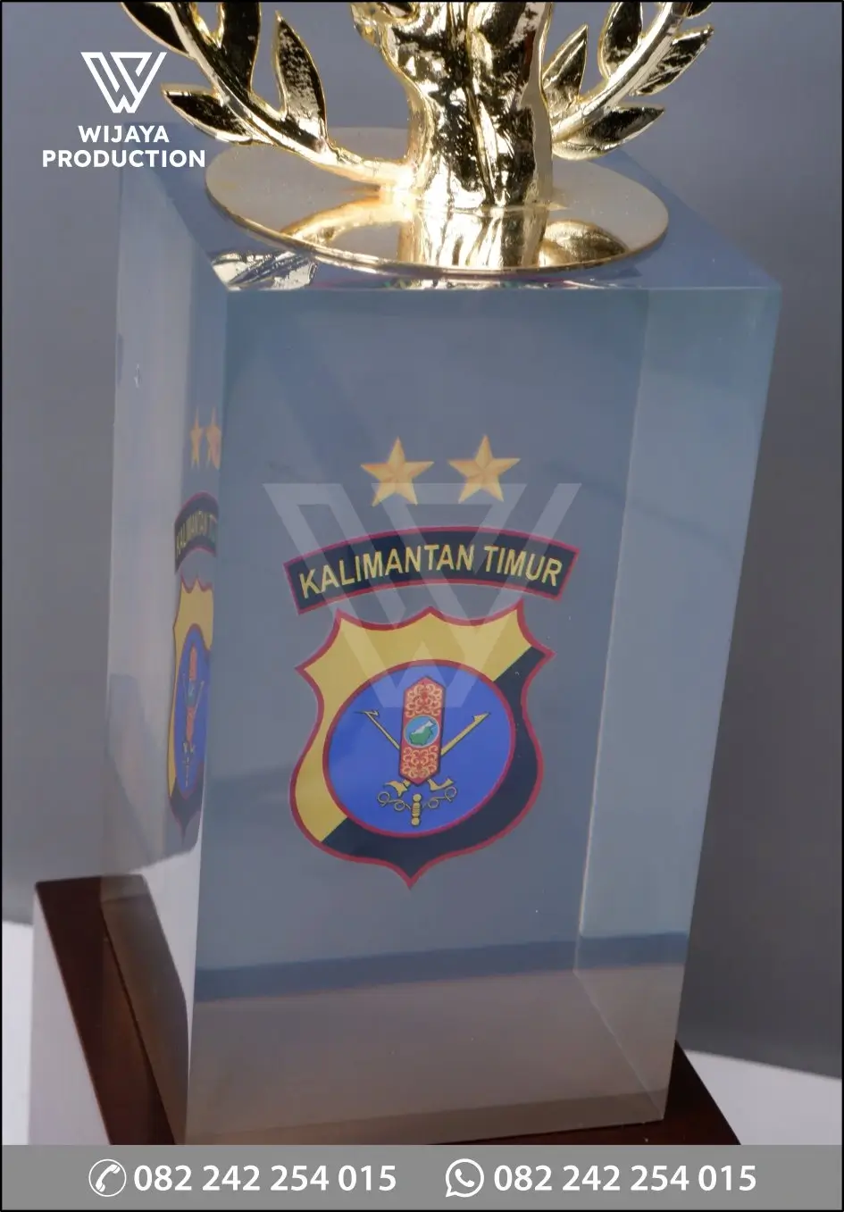 Detail Piala Resin Juara Polda Kaltim 2025