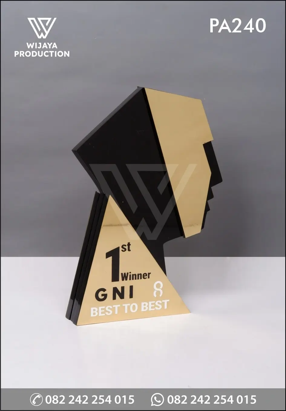 Plakat Akrilik Penghargaan GNI Best to Best