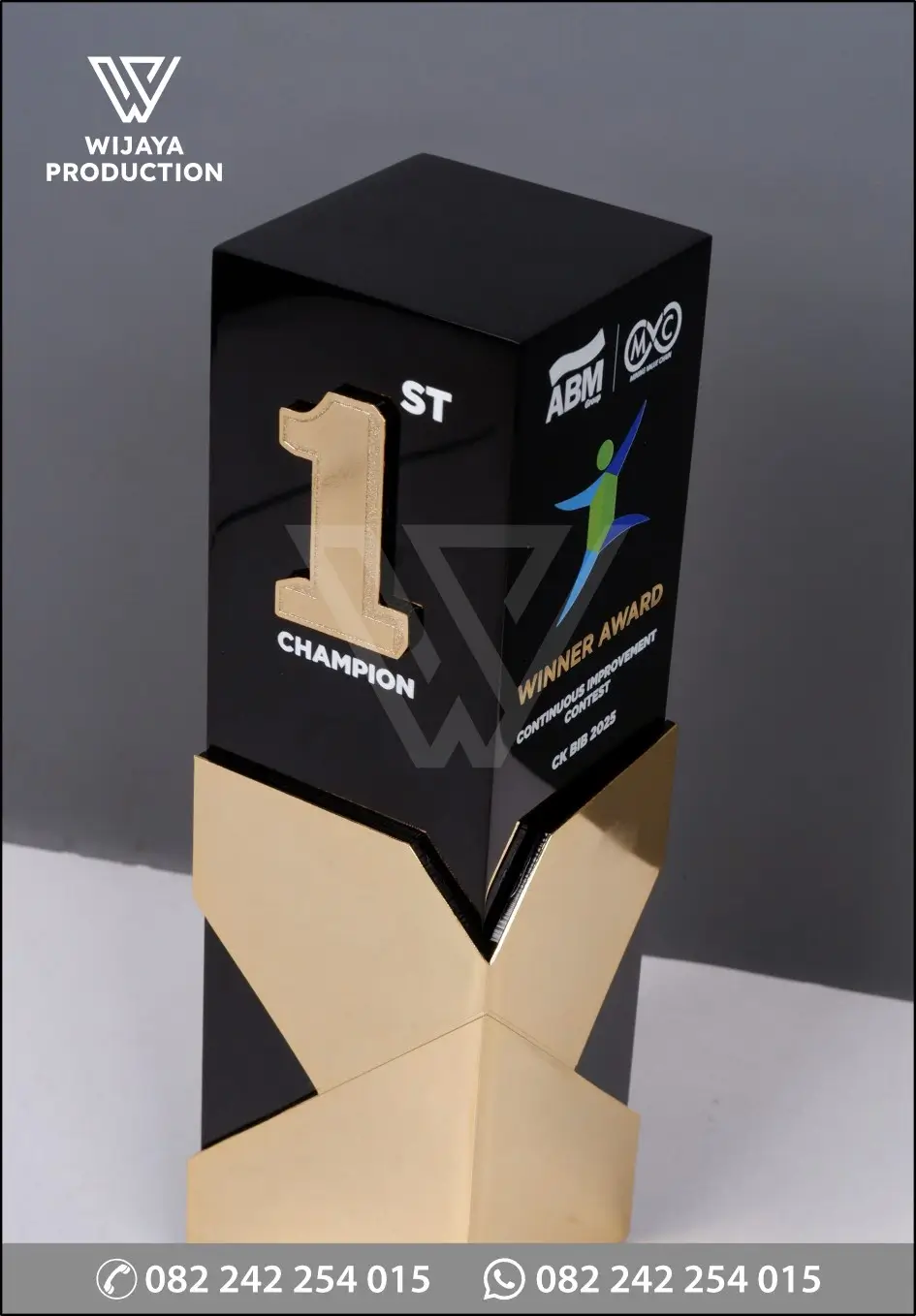 Detail Piala 1st Champion Winner Award Continuous Improvement Contest