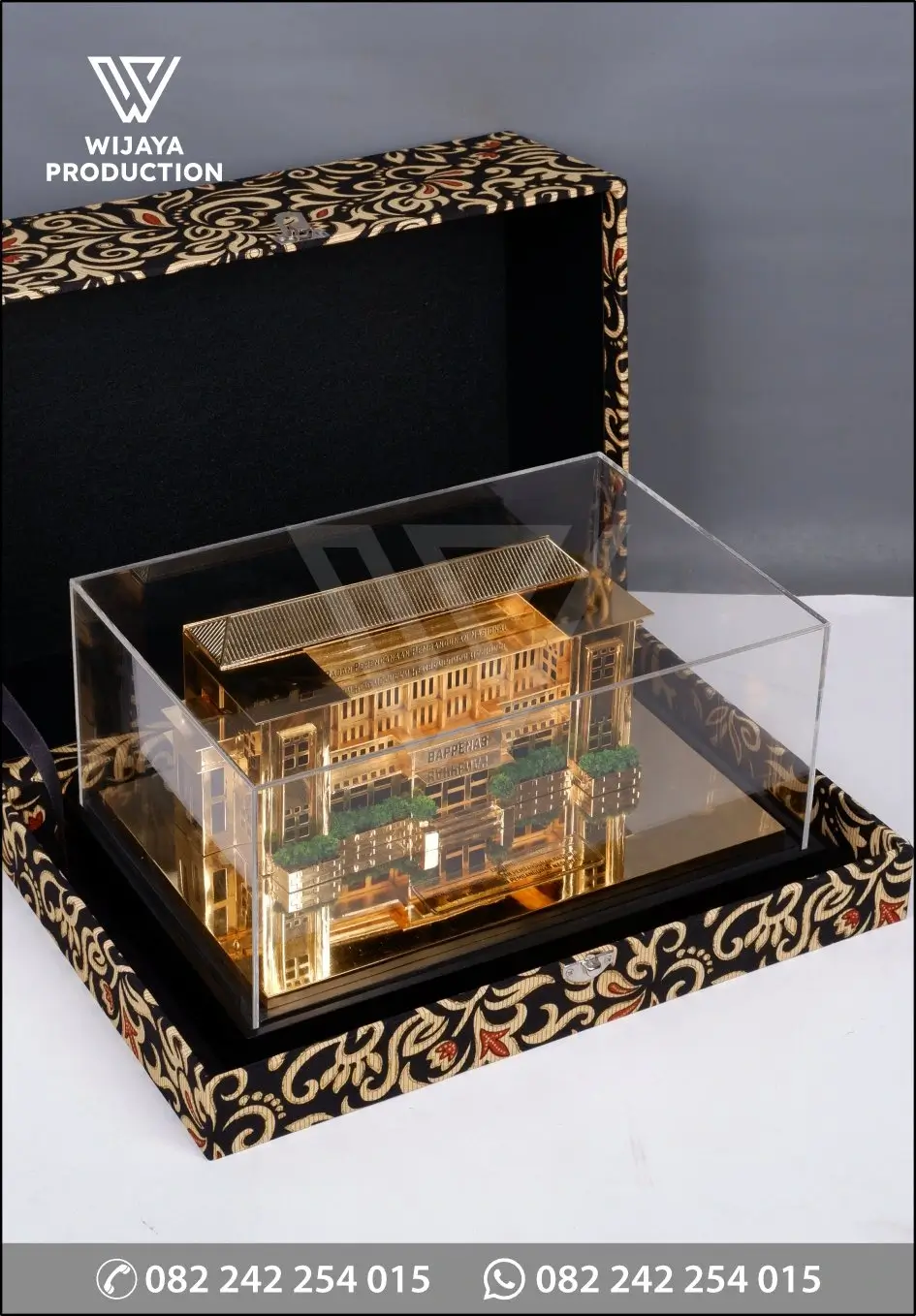 Box Miniatur Bangunan Gedung Bappenas