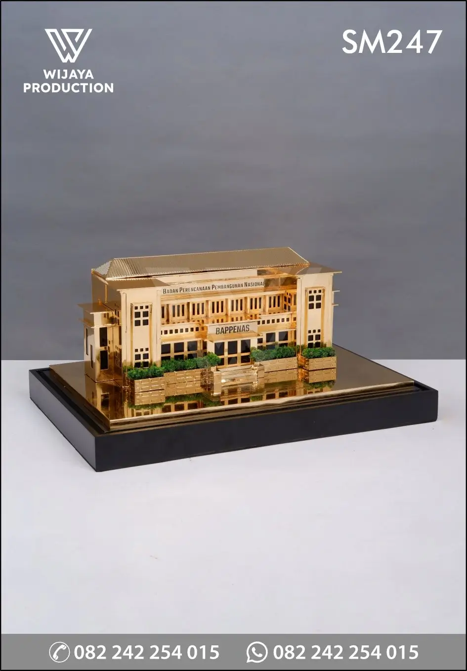 Miniatur Bangunan Gedung Bappenas