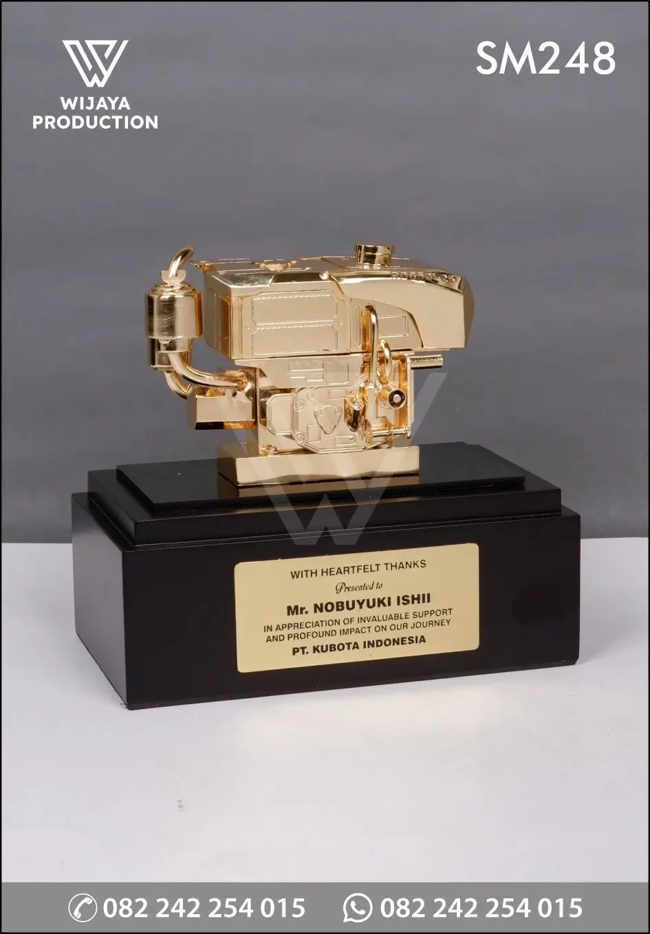 Miniatur Custom Mesin Diesel (Edisi Apresiasi Eksekutif Manufaktur)
