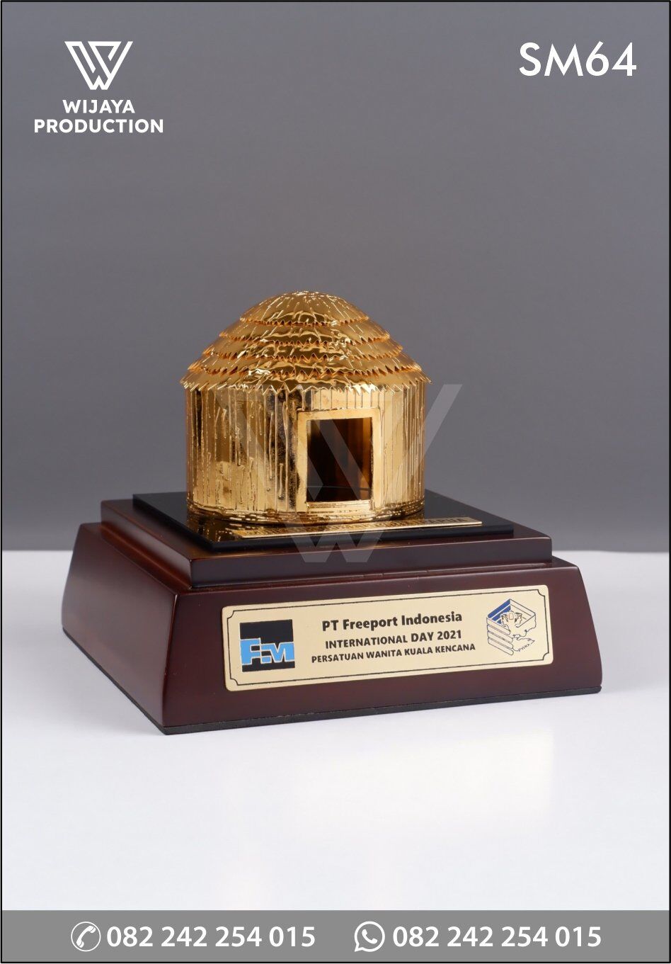 Souvenir Miniatur Rumah Honai Papua