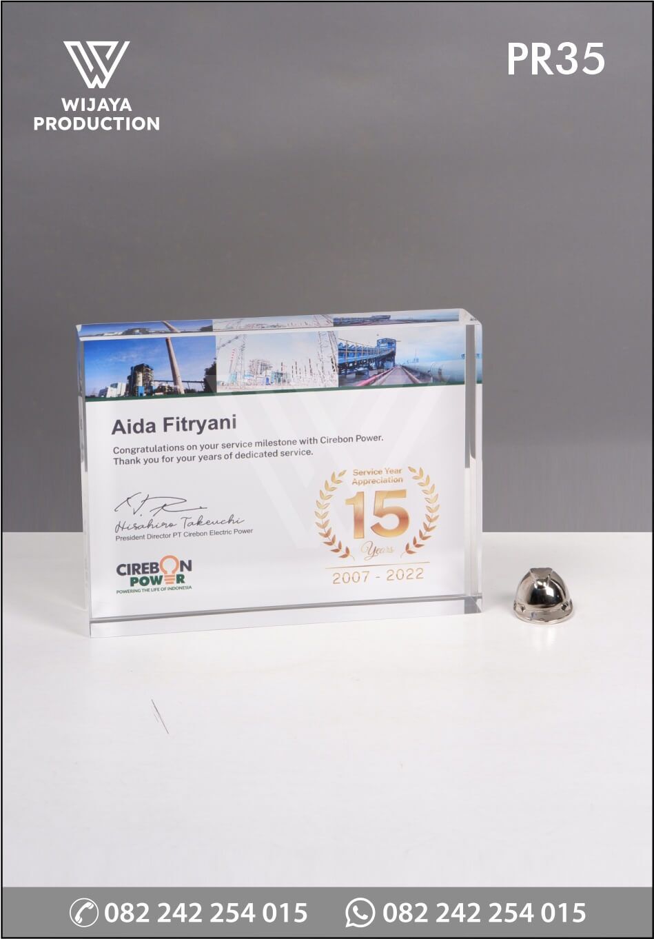 Plakat Resin Cirebon Power