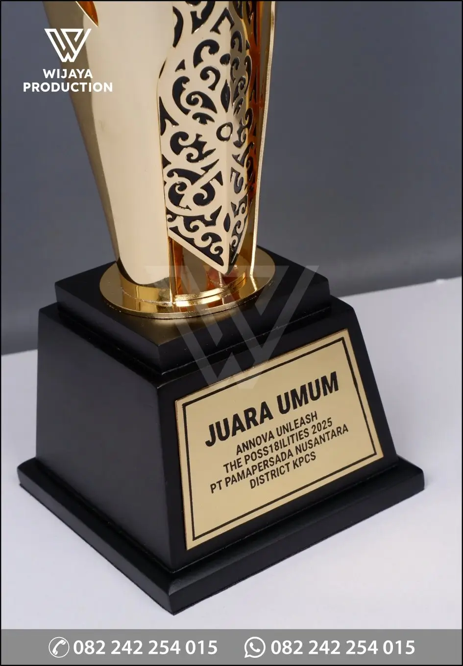 Detail Piala Juara Umum Pamapersada Nusantara