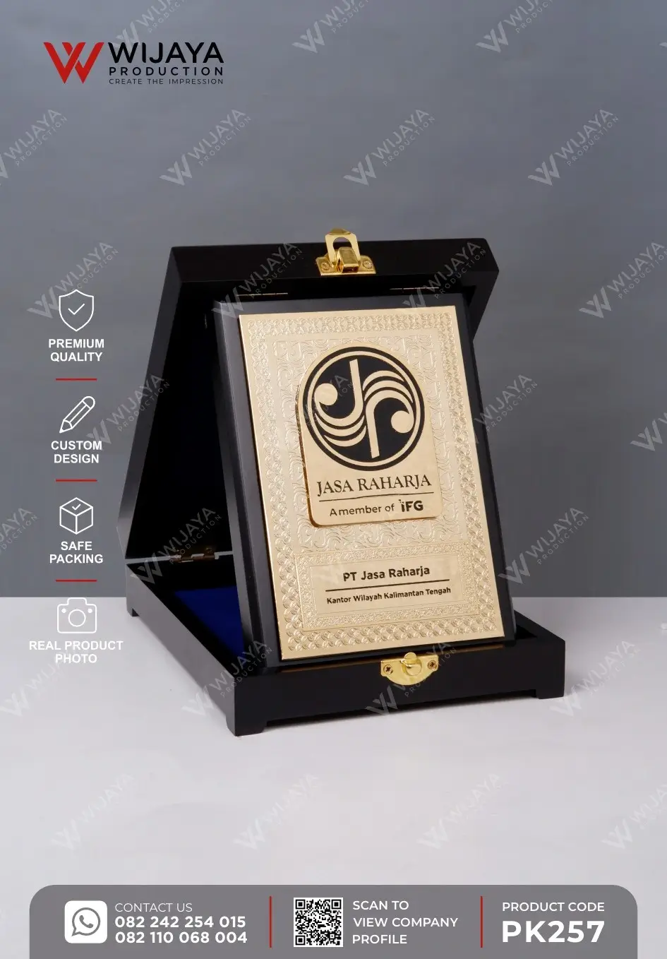 Plakat Kayu Box Jasa Raharja